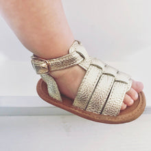 Load image into Gallery viewer, &#39;Grecian&#39; Babe Gladiator Sandals - Baby Soft Sole