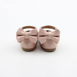'Vintage Pink' Dolly Shoes - Toddler Hard Sole