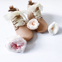 Load image into Gallery viewer, ‘Nudie&#39; Derby Baby Booties
