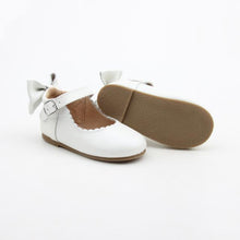 Load image into Gallery viewer, &#39;Pearl&#39; Leather Dolly Children&#39;s Shoes - Hard Sole