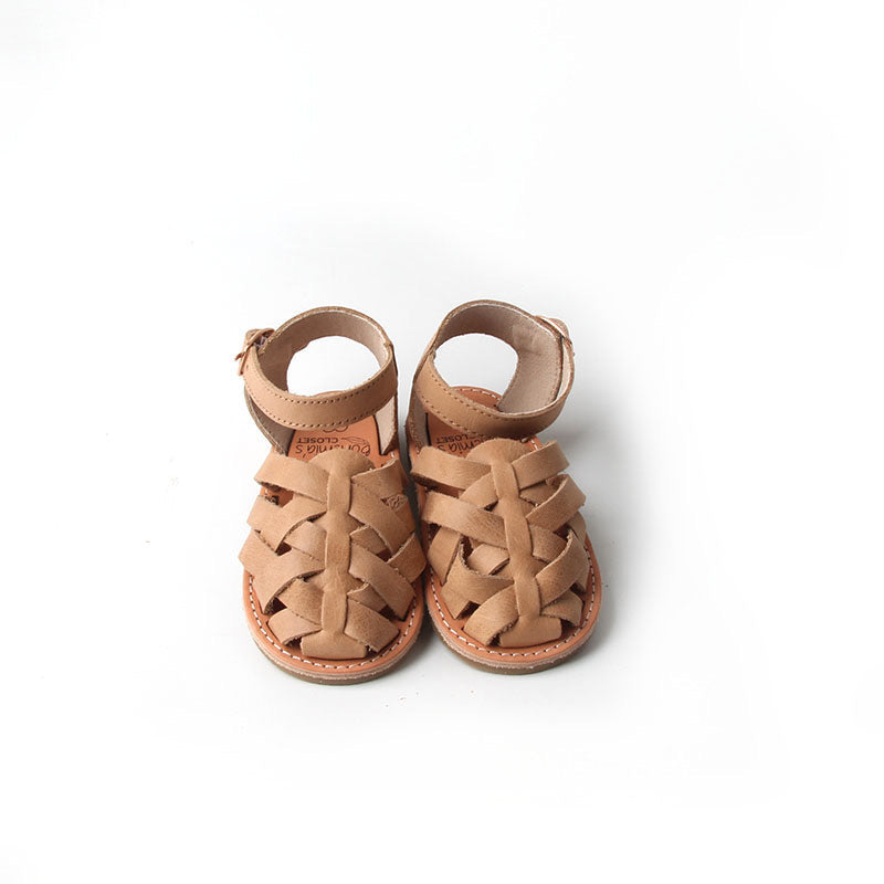 'Palomino' Gypsy Sandals - Toddler Hard Sole