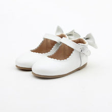 Load image into Gallery viewer, &#39;Pearl&#39; Leather Dolly Children&#39;s Shoes - Hard Sole