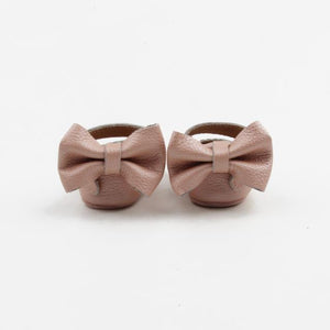 'Vintage Pink' Dolly Shoes - Baby Soft Sole